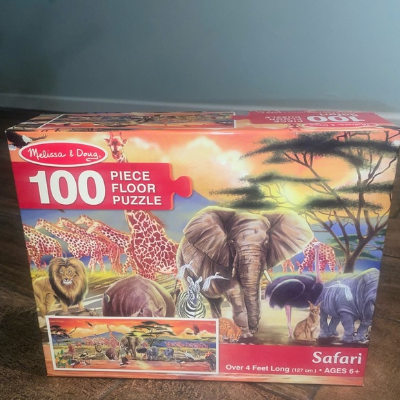 Melissa & Doug | Toys | Melissa Doug 4ft Long Safari 0 Piece Floor
